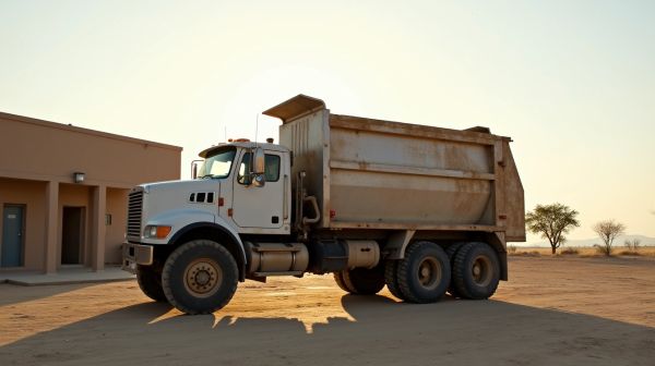 Louer un camion benne pour gérer vos déchets facilement