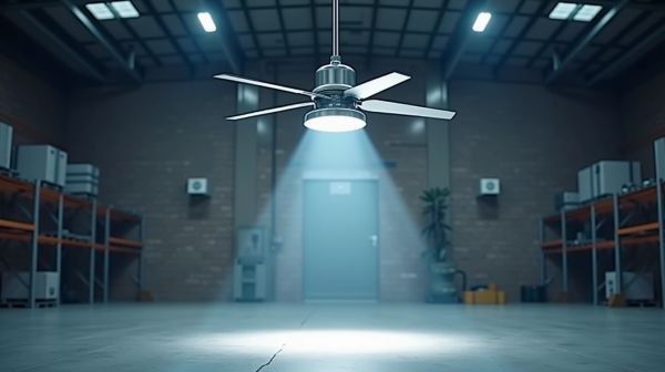 Optez pour un ventilateur plafond industriel adapté à vos besoins